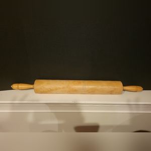Vintage Thorpe XL Wood Rolling Pin Hamden CT